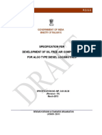 Specification For Development of Oil Free Air Compressor For Alco Type Diesel Locomotives