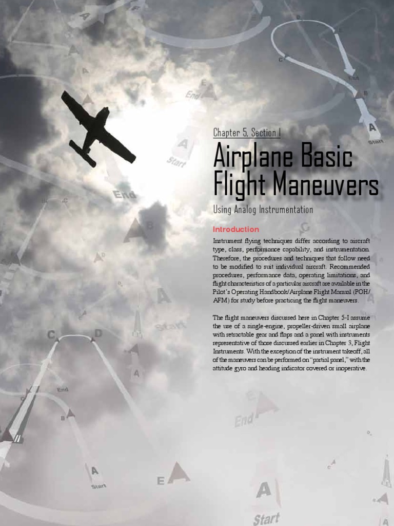 Analog Flight Maneuvers Overview | PDF | Airspeed | Aircraft Flight ...