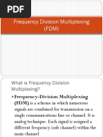 Frequency Division Multiplexing FDM1