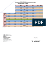 Jadwal Dinas Pagi Kulit (5X)