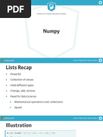 Intro To Python For Data Science: Numpy