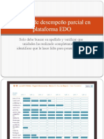 Informe de Desempeño Parcial en Plataforma EDO Basico II 190444