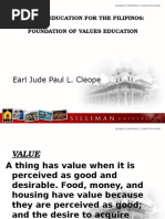 Values Education