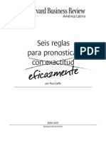 Seis Reglas para Pronosticar Eficazmente