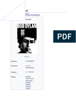 Bob Dylan Doc Dont Look Back