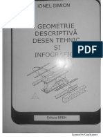 Geometrie Descriptiva, Desen Tehnic Si Infografica