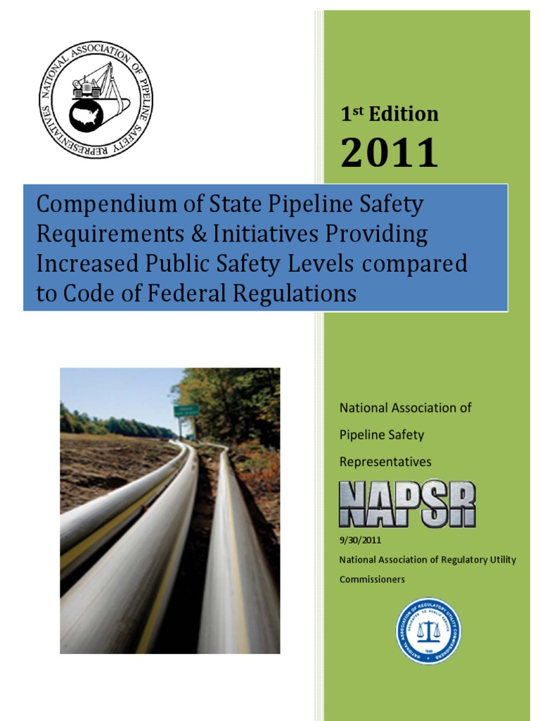 Compendium Us State Pipeline Transport - 