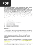 Php(Lynda Transcripts)
