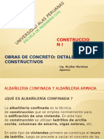 Detalles Constructivos Albañileria