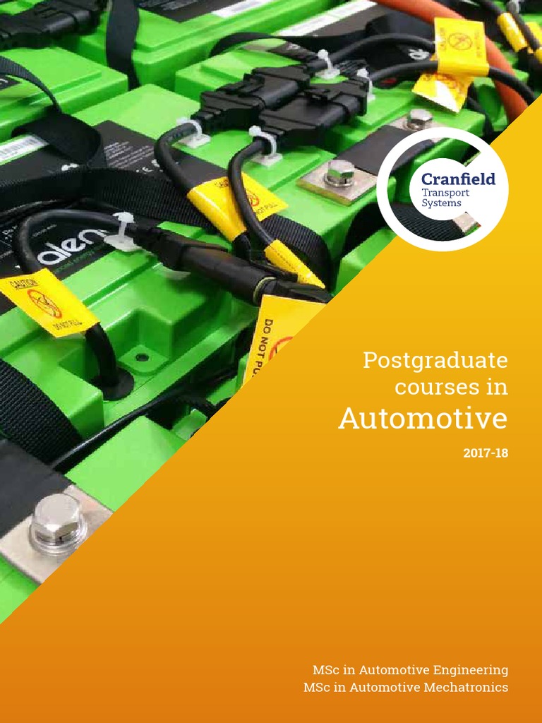 Msc Automotive And Motorsport Engineering Designer Fashion www