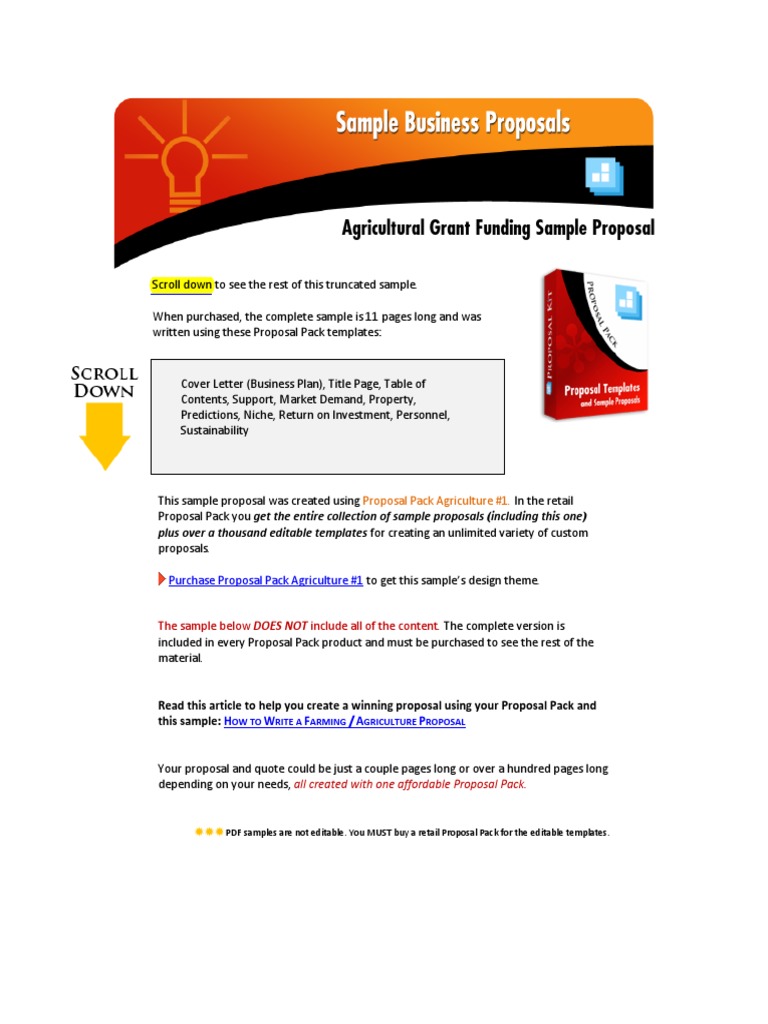 Agriculture Farming Grant Sample Proposal | PDF | Beekeeper 