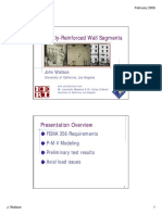 Lightly-Reinforced Wall Segments FEMA PDF