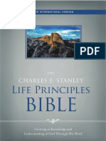 The Charles F. Stanley Life Principles Bible, NIV 