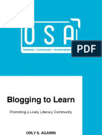 Teaching Through Blogging