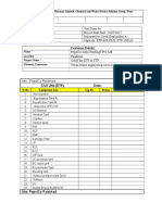 Initial Site Audit Report Pepsico Sangareddy PMS-F-001