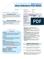 Sulfuric Acid Safety Sheet