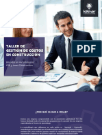 Brochure Taller Costos