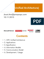 OPC UA (Unified Architecture) Overview
