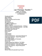 Physical Therapy Toolkit ™: 66 Treatment Guides 211 Handouts