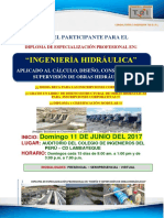 Guia en Ingeniería Hidráulica Aplicado Al Diseño, Supervisión y Construcción de Obras Hidráulicas