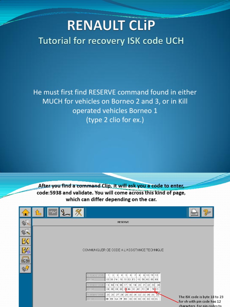 Tutorial Renault Pin Extractor | PDF