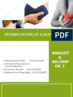 Rehabilitation of Elbow Injuries