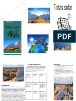 totos solar es un organcion por ayudar los pais por no compara los panel solar o electrica