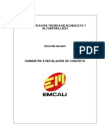 ECO-SE-AA-004 Sum. e Inst. de Concreto PDF