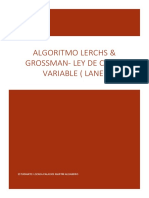 Algoritmo Lerch Grossman y Lane 1