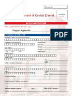 Admission Form