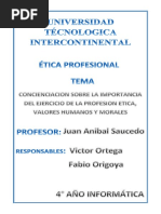 Etica Profesional