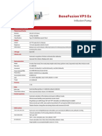 Mindray BeneFusion VP5 EX Infusion Pump Brochure