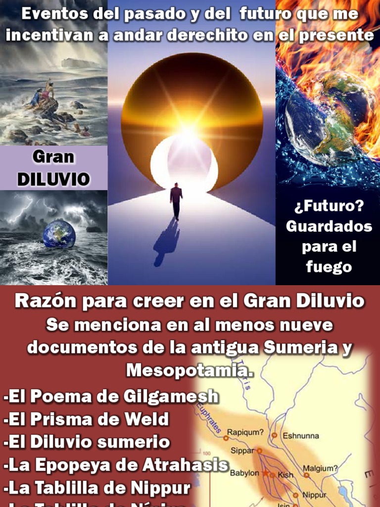 El Diluvio en la Epopeya de Gilgamesh | PDF | Mito de la inundación ...