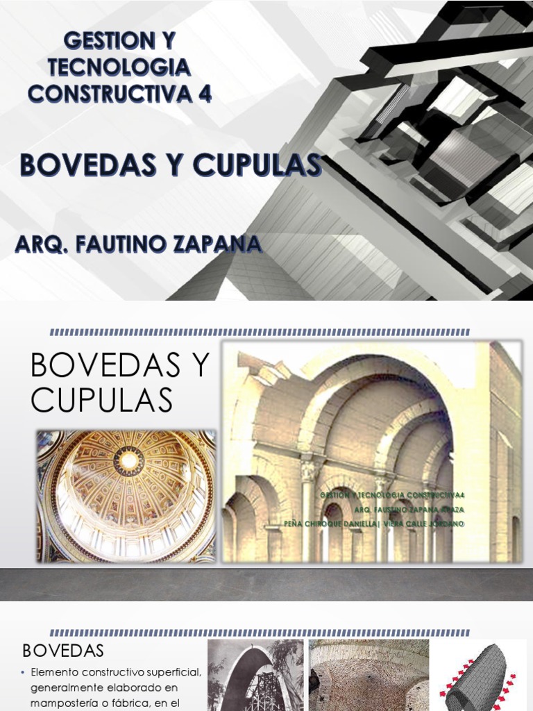 Bovedas y Cupulas Dome Vault (Architecture)