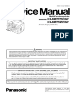 Service Manual Panasonic KX-MB2025EXW - KX-MB2030EXW.pdf