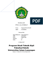 Makalah PTM & Alat Berat