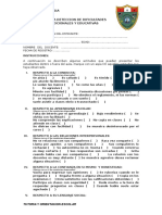 Ficha para La Deteccion de Dificultades Socioemocionales y Educativas