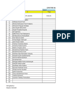 Rumusan Skor Tematik Kelas 3 2017-2018