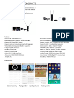 Lesee-u5-Isdbt Dongle Specification