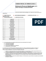 SEGUNDO EXAMEN PARCIAL FARMACOLOGIA II Resuelto