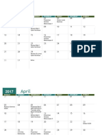 Kalender Akademik Tugas Sem 2 New