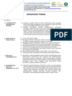 D.4.Dokumen Penawaran Teknis - Spesifikasi Teknis