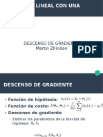 3 - Lecture 1 - Descenso de Gradiente PDF