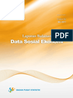 Laporan Bulanan Data Sosial Ekonomi Mei 2017