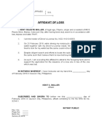 Affidavit-No Pending Criminal Case (11K views)