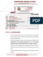 Informe Topografico