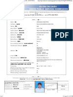 UPSC - Candidate's Application Details (Registration-Id - 11635641882)