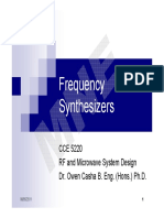 Frequency Synthesizers