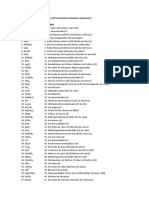 SOLUCIONES de Los Ejercicios de Formulación Inorgánica Propuestos PDF