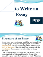 Essay Grammar